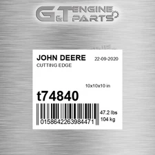 T74840 CUTTING EDGE fits JOHN DEERE (Surplus Open Box)
