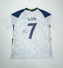 Son Heung-min Signed Tottenham Hotspur Shirt Autograph AFTAL COA – Spurs Captain