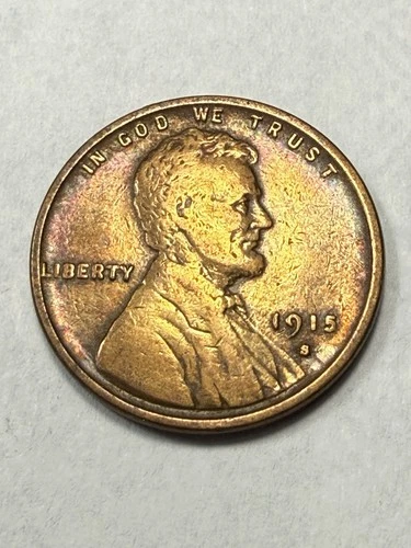 ** 1915-S LINCOLN CENT- VF DETAILS  (UPGRADE THAT SPOT)  PRICED TO SELL 🔥**
