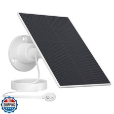 Solar Panel Charger for Arlo Pro 5s 2K/ Pro 4/ Pro 3/ Pro 3 flood
