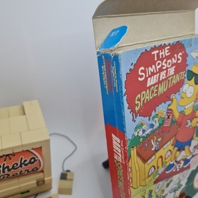 The Simpsons: Bart vs. The Space Mutants Nintendo NES Cartridge + Box - (PAL)