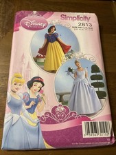 Simplicity Costume Pattern 2813 ~Ms DISNEY PR...
