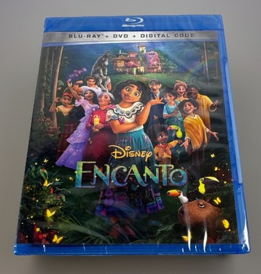 Encanto (Blu-ray/DVD, 2021) Disney New Sealed