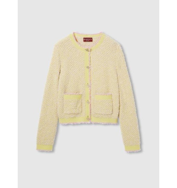 Gucci Cotton Blend Cardigan 152203341 thumbnail 4