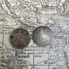 Seated Liberty Dimes 1857 and 1887 GOOD - SD17
