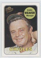 2004 Topps All-Time Fan Favorites Earl Weaver #64 HOF 0j5
