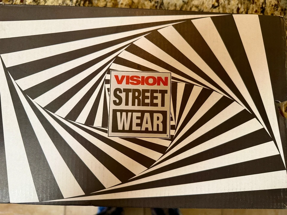 Vision Street Wear Suede High Top Skate Skateboard  New Mens 13 - Teal Blue - Image 4 of 4