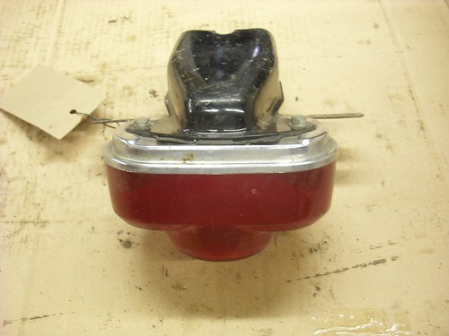 1968 ? Honda CL 175 taillight tail light liscense mount - Picture 2 of 3