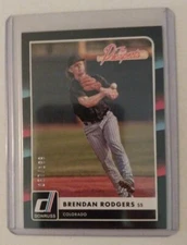 2016 Panini Donruss The Prospects Black Border /199 Brendan Rodgers #TP5