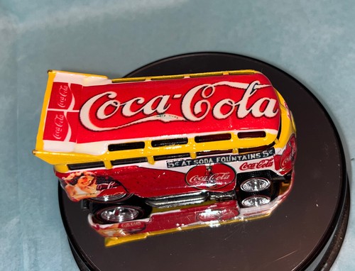 Hot wheels VW DRAG BUS Coca-Cola Real Rider Tires It’s A Custom - Picture 2 of 14