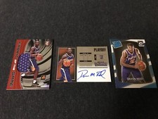 2017-18 Contenders Davon Reed CHROME PLAYOFF AUTO #19/35 + RELIC #/249 + RR #169