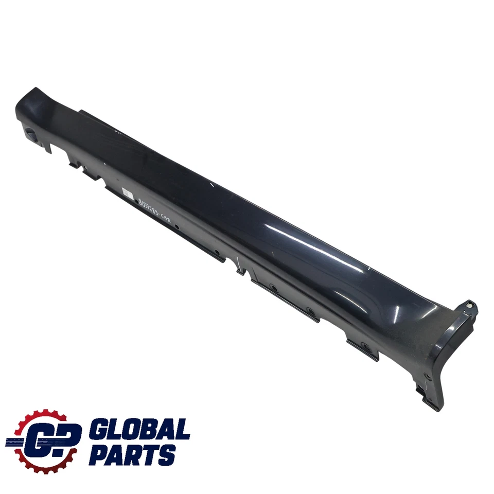 BMW X5 E70 Side Skirt M Sport Sill Strip Left N/S negro carbono - 416 Foto 4 de 4