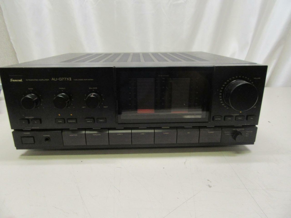 SANSUI AU-G77XII Integrated Stereo Amplifier Works | eBay