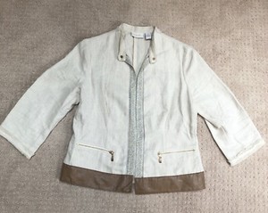 chicos linen jacket