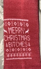Merry Christmas Bitches Socks Pack Of 3 Pairs Gift Idea Stocking Stuffer New
