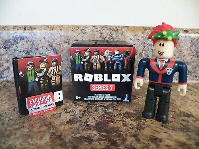 Roblox Blind Series 7 Black Box Figure Roblox High School 2 Boy Mascot Code Ebay - roblox tradelands how to get vouchers