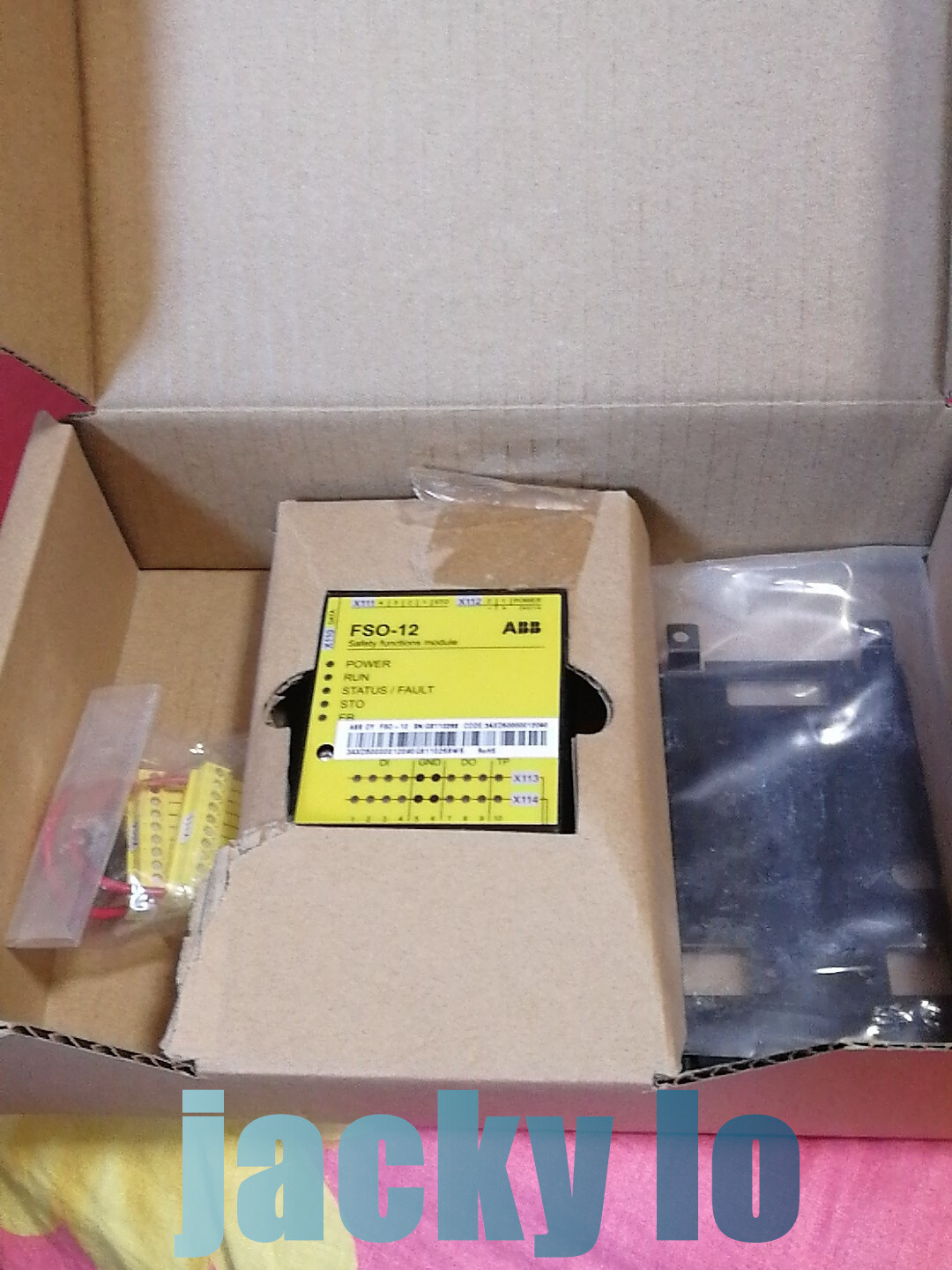 New ABB Security Expansion Module FSO-12 3AXD50000016771 Rapid Transit DHL/FedEx