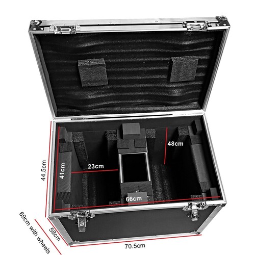 Proel Flight Case 6 Unità In Legno Con Ruote | Accessori Proel