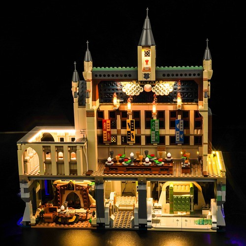 LocoLee LED Licht Kit für Lego 76435 Hogwarts™ Schloss: Die große Halle Beleuchtung - Bild 2 von 18
