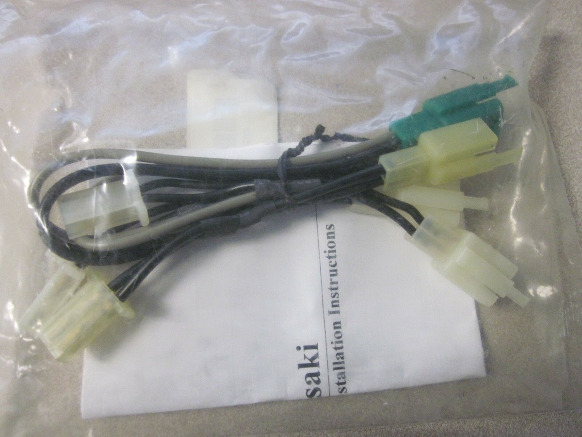 NOS Scorpio Factory Connector Cable Kit Kawasaki Ninja ZX14