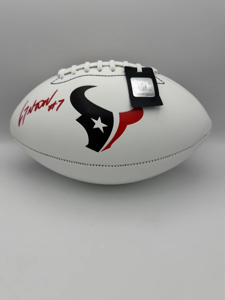 Houston Texans NFL Original Autographed Football Balls for sale | eBay