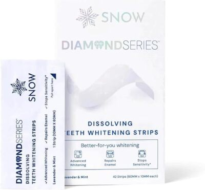 #ad Snow Magic Dissolving Teeth Whitening Strips DIAMOND SERIES 42 Ct New amp; SEALED $23.00