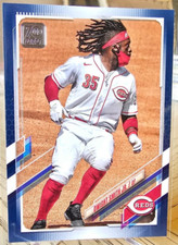 2021 Topps Dwight Smith Jr. Royal Blue Parallel #582 Cincinnati Reds