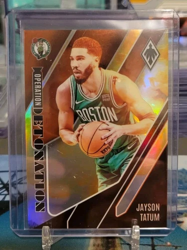 2023 Panini Phoenix Basketball Orange Jayson Tatum #10