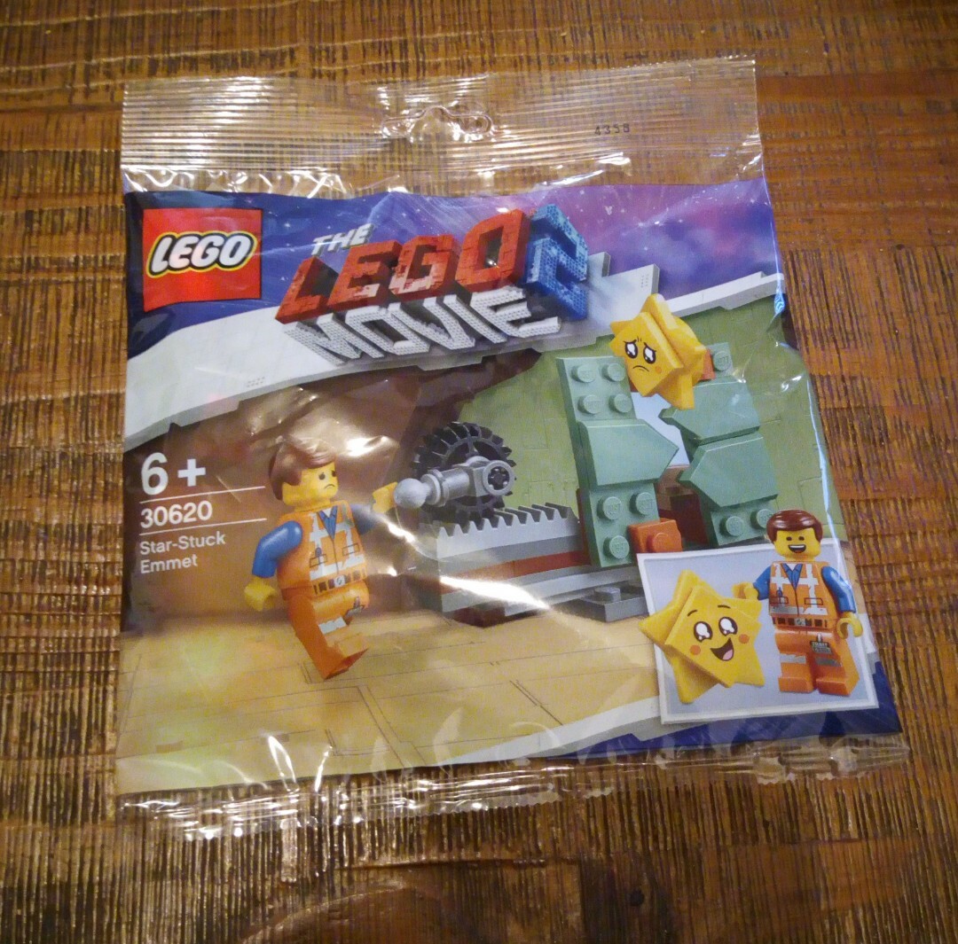 LEGO 30620 Star-Stuck Emmet mini jeu de construction brique cinéma pour enfant et adulte