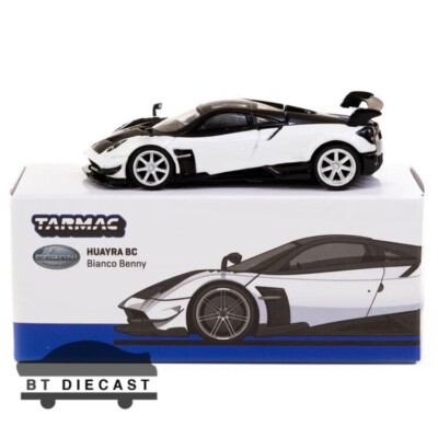 TARMAC WORKS GLOBAL 64 PAGANI HUAYRA BC 1/64 DIECAST MODEL WHITE