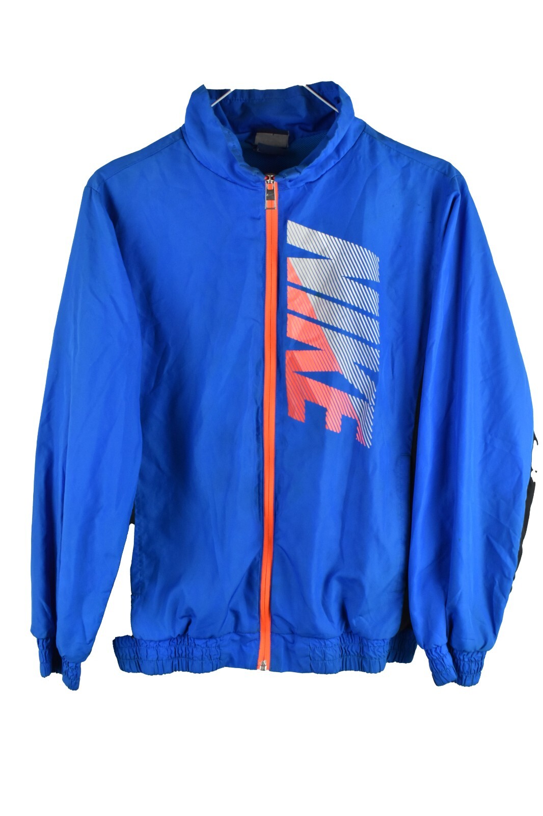 SACAI X NIKE Giacca a vento NIKE blu taglia L ragazzo full zip abbigliamento sportivo retrò full zip