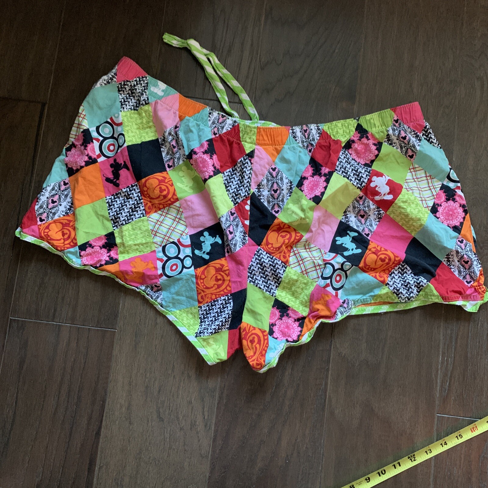 Walt Disney World Patchwork Drawstring Shorts, Mi… - image 10