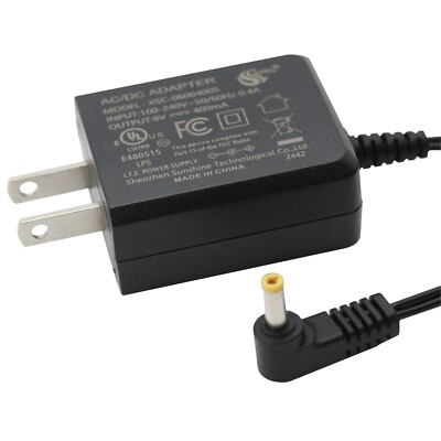 Replacement AC Power Adapter 6V DC 400mA Charger for AT&T CL83507 Cordless Phone