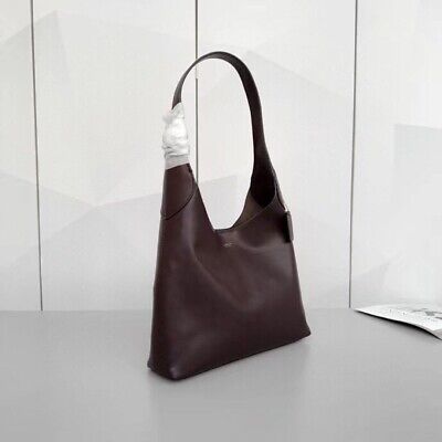 COACH Brooklyn Shoulder Bag 28 Half Moon Bag CU068 Brown COACH Brooklyn Shoulder Bag 28 Half Moon Bag CU068 Brown