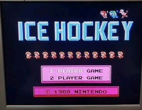 Ice Hockey (1988) Nintendo Nes CIB 