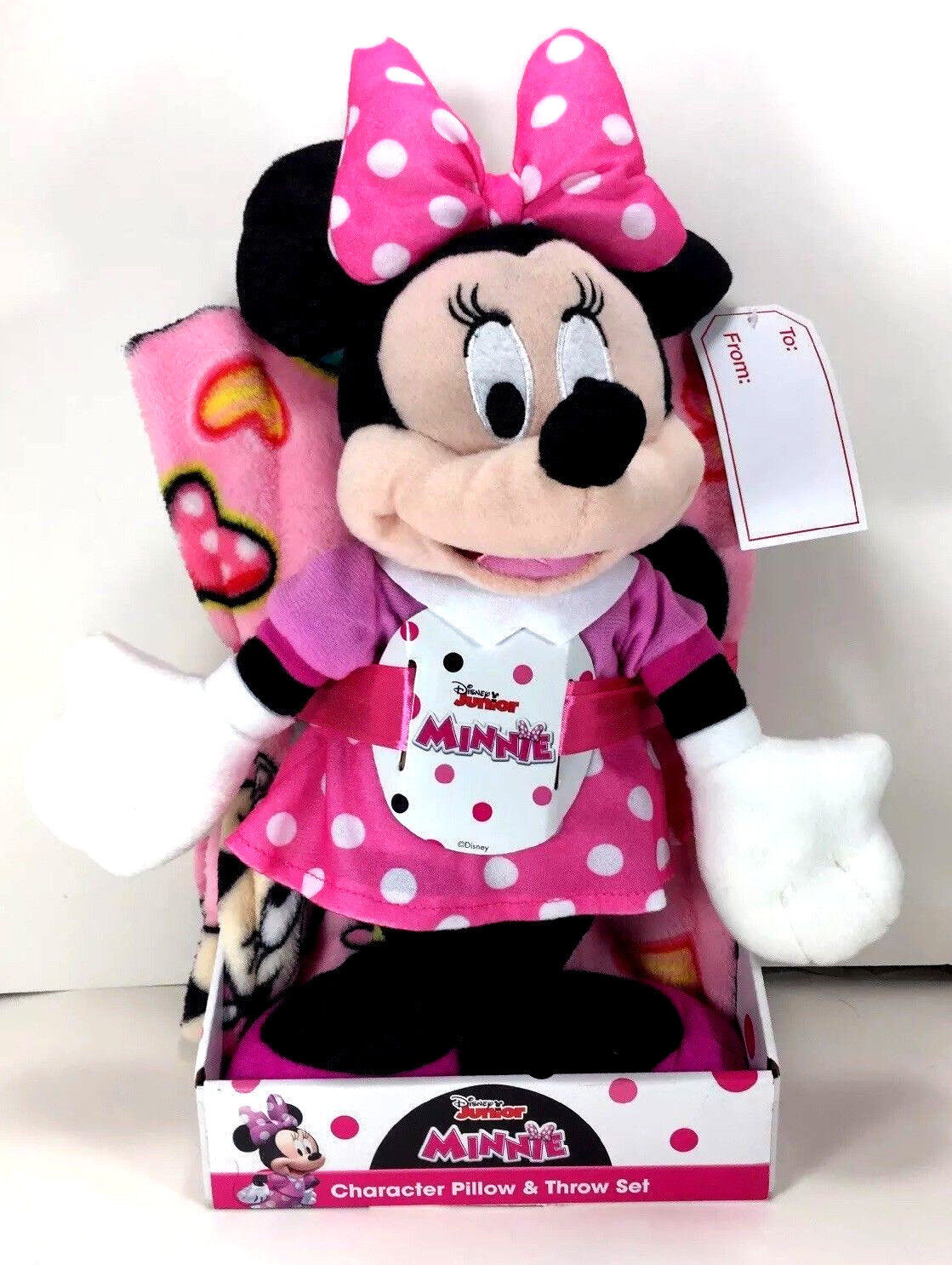 NEW Disney Mickey MINNIE MOUSE 40 X 50 Soft THROW BLANKET PILLOW Plush Figure For Sale Online