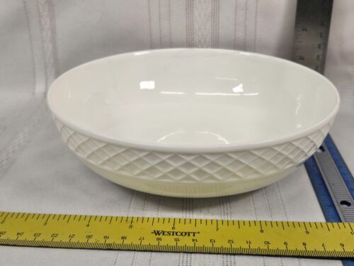 Mikasa Trellis Pasta Soup Bowl 8" Bone China White