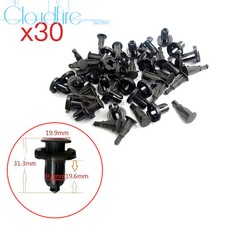 30x Clips Stoßstangen Befestigung Klips 91503-SZ5-003 Für Honda Acura Mitsubishi