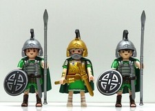 RÖMER GENERAL FELDHERR ZENTURIO + LEIBWACHE PLAYMOBIL zu Pretorianer Custom RAR