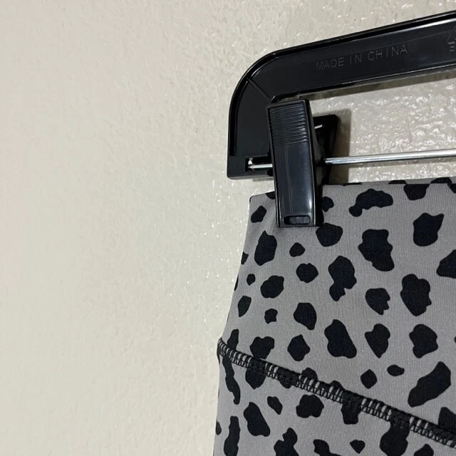 Leggings Balance Athletica Mujer Gris Medio Negro Punteado Gimnasio Entrenamiento Yoga Foto 2 de 4