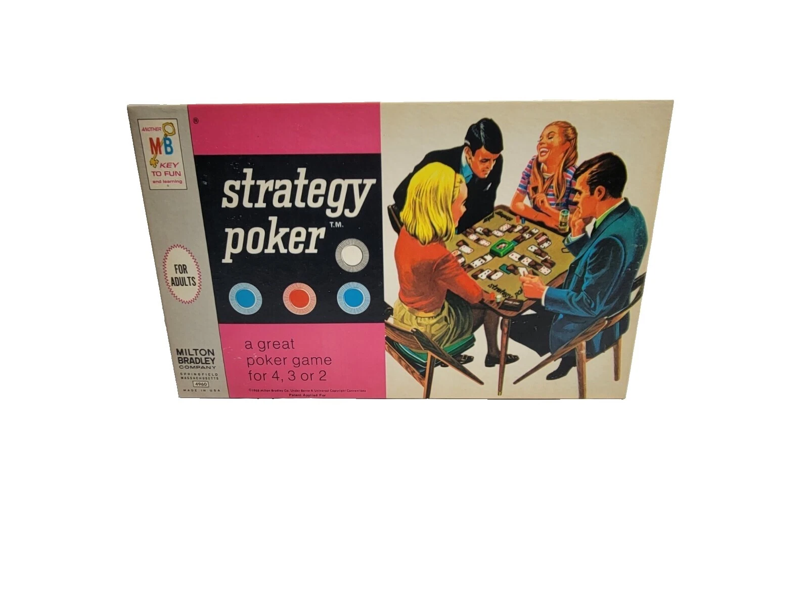Milton Bradley 2 players Party Vintage Manufacture Board & Traditional Games