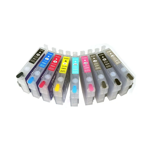 T0961-T0969 Refillable Ink Cartridge ARC Chip compatible Epson Stylus R2880 - Picture 4 of 6