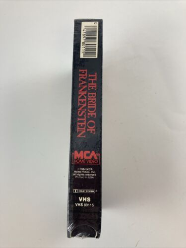 The Bride Of Frankenstein VHS NEW SEALED MCA Home Video Boris Karloff - Picture 2 of 16