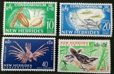NOUVELLES HEBRIDES 1965 - FAUNE - FLORE ._