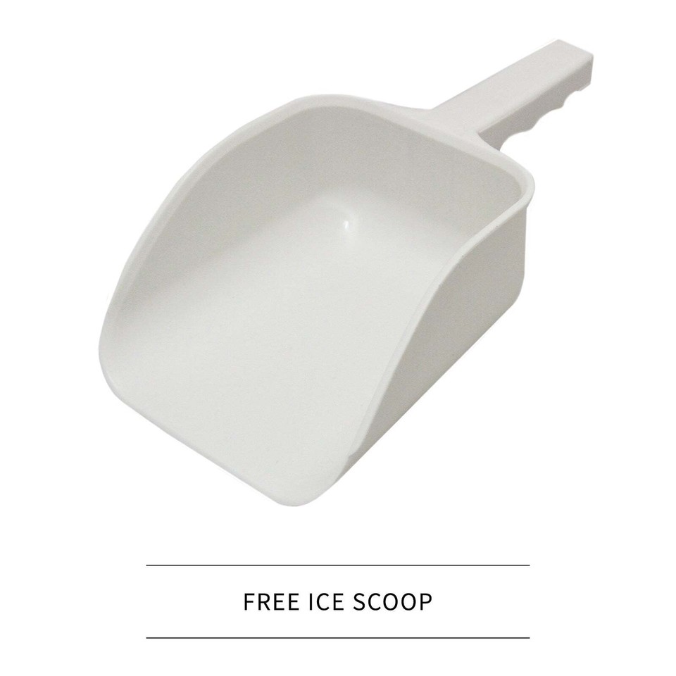 KuKoo Commercial Ice Cube Maker Stainless Steel Machine Customer Return