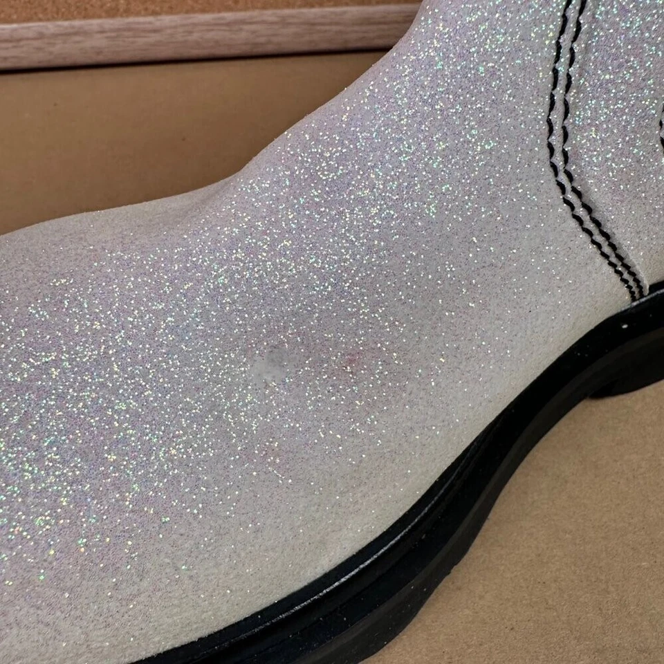 Botas Chelsea Marni blancas brillantes brillantes EU 40 / US para mujer 10 Foto 3 de 4