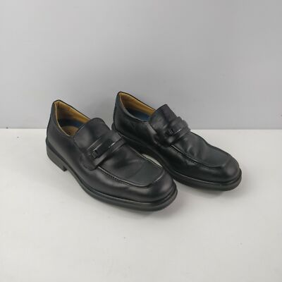 MENS M\u0026S MARKS SPENCER BLACK LEATHER 