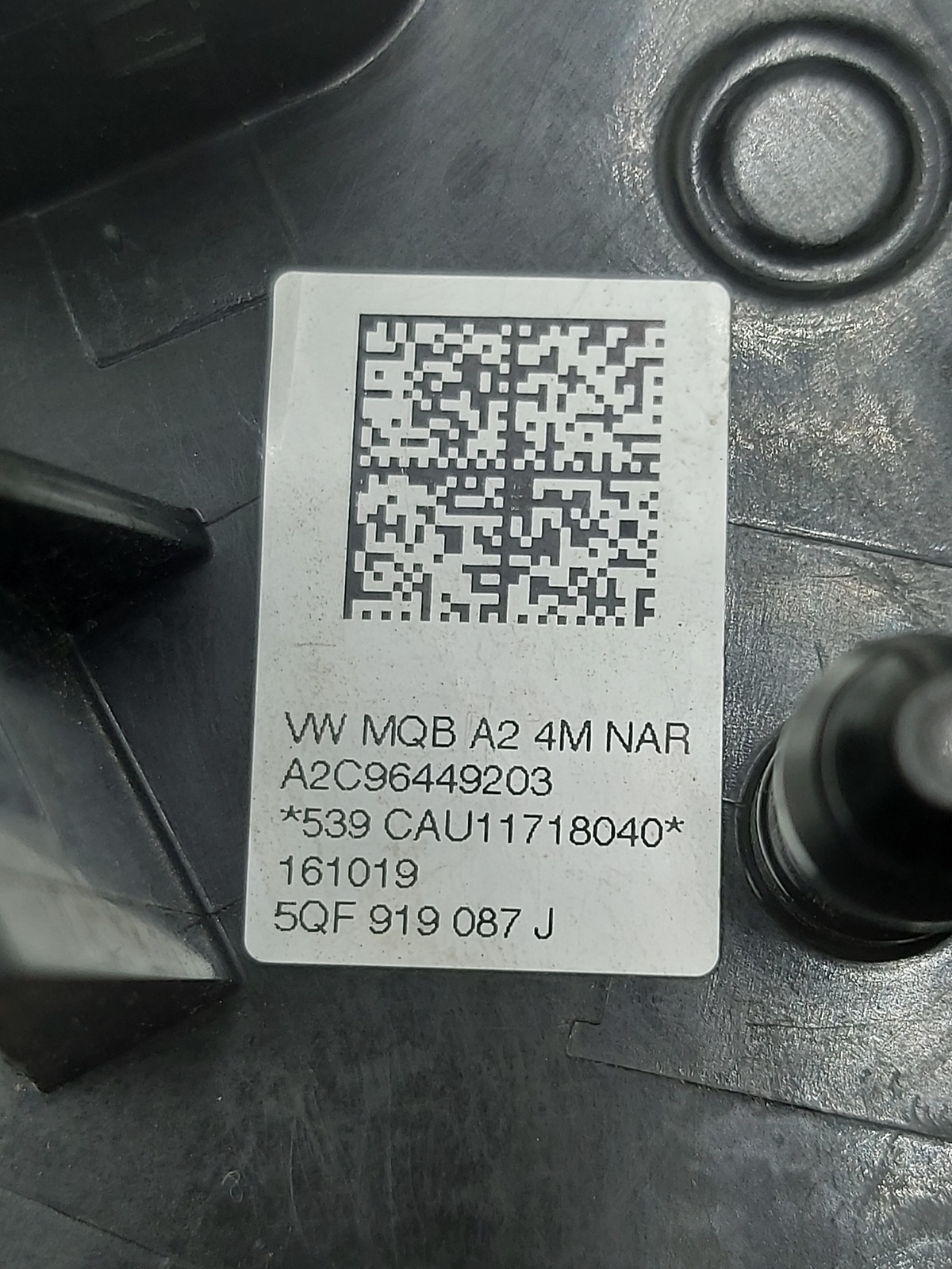 2020 Audi Q3 Fuel Pump 5QF919087J 6K KMS eBay