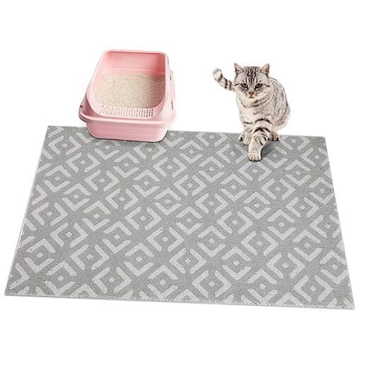 Cat Litter Mat, Cat Litter Mat Litter Trapping Mat, Easy to Clean, Soft