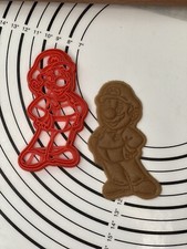 Cortador y molde de galletas Mario producido por arte de cocina 3D